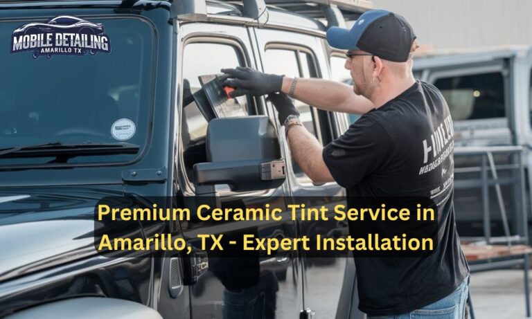 Premium Ceramic Tint Service in Amarillo, TX - Expert Installation