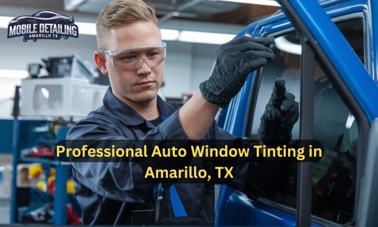 Professional Auto Window Tinting in Amarillo, TX