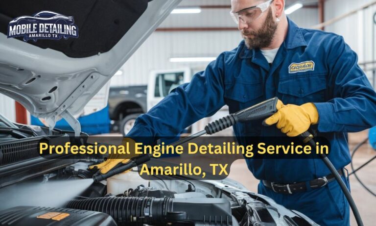 Professional Engine Detailing Service in Amarillo, TX