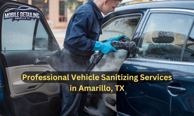 Professional Vehicle Sanitizing Services in Amarillo, TX